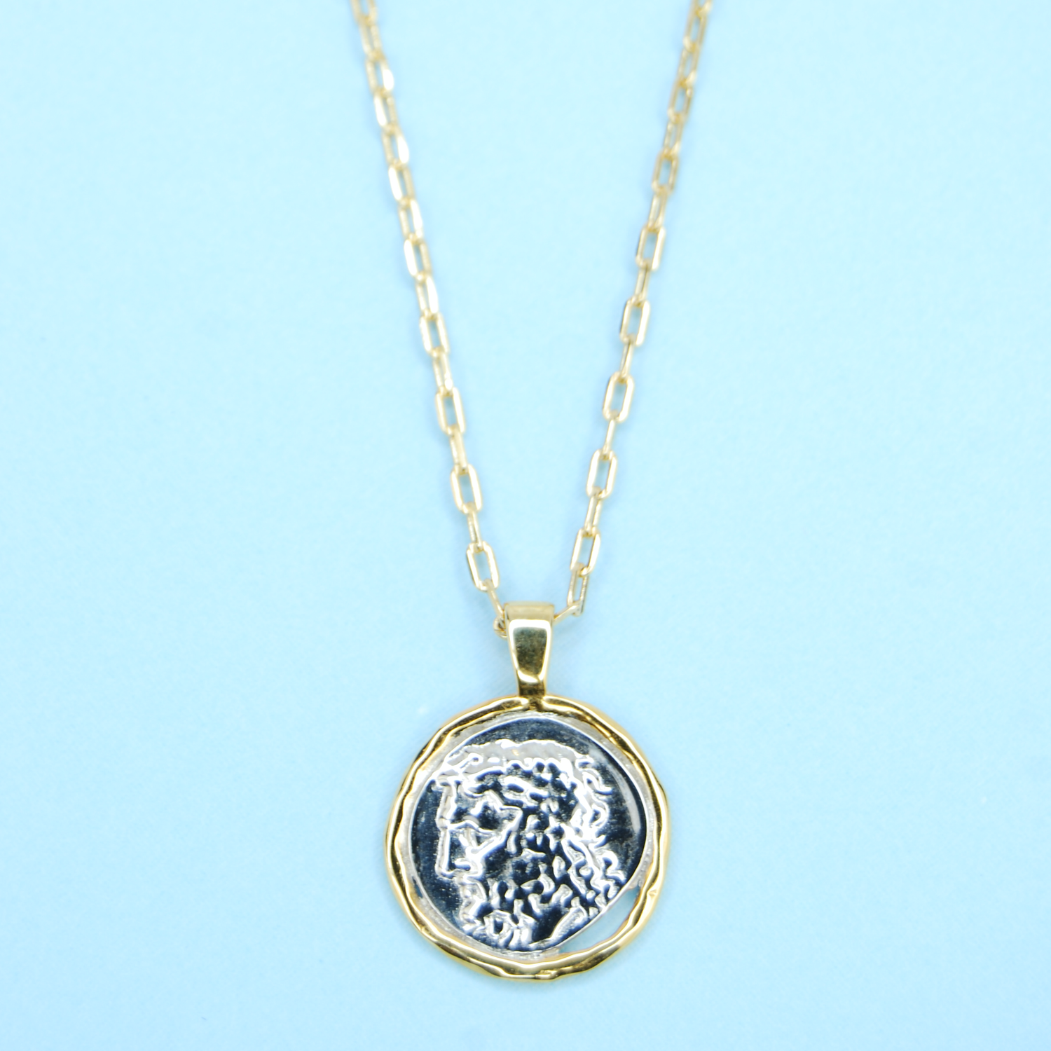 Heracles/Zeus Coin Necklace